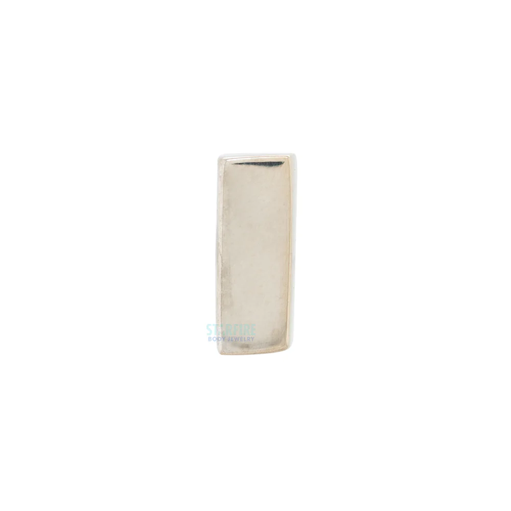 threadless: Flat Rectangle Pin in Gold - Image 3