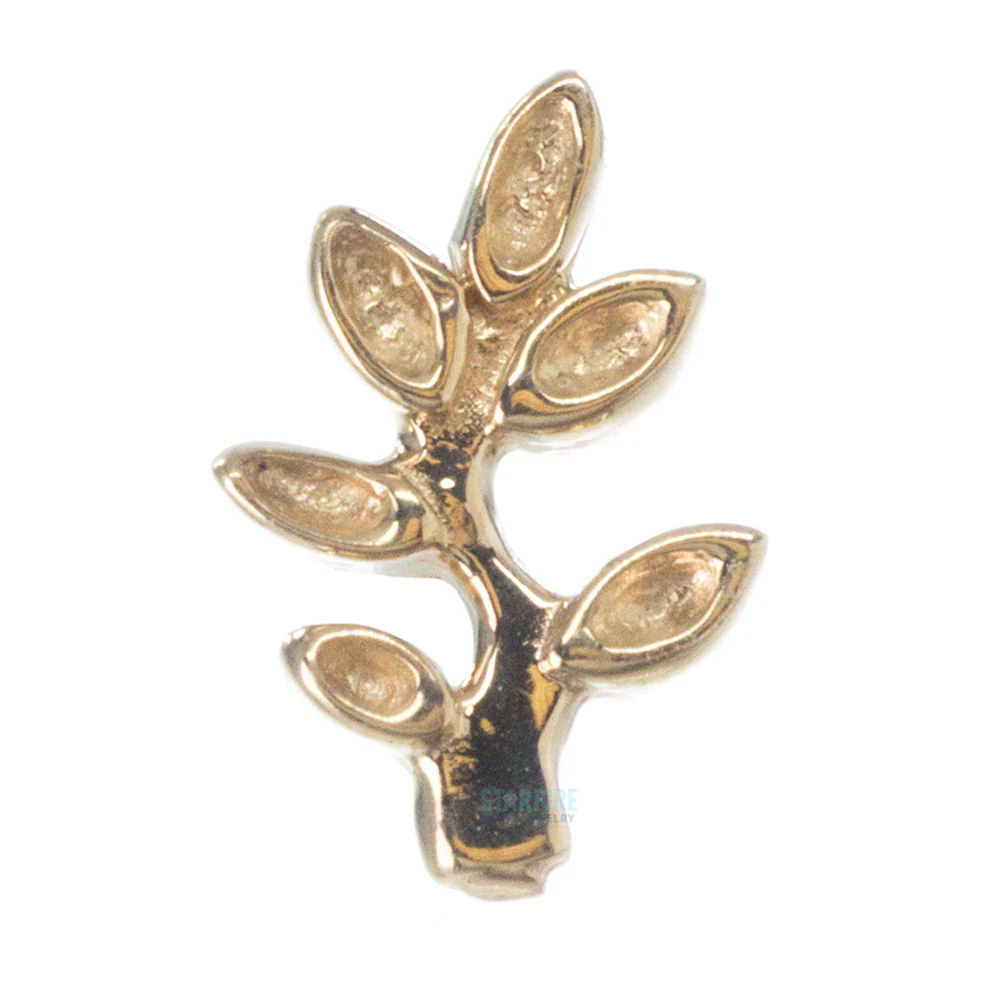 threadless: Frond Pin in Gold - Image 3