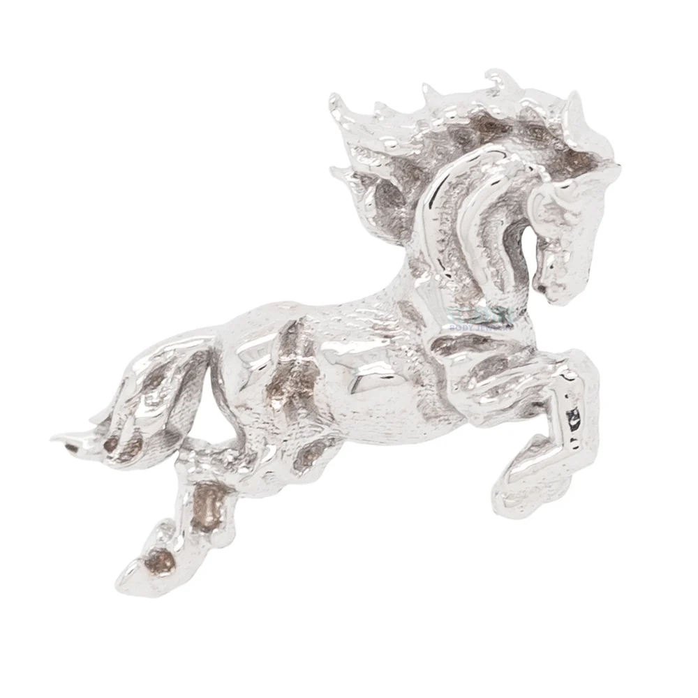 threadless: Horse Pin in Gold - Image 3