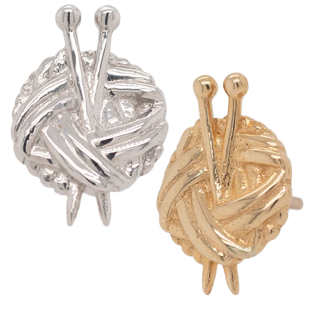 threadless: Knitter End in Gold
