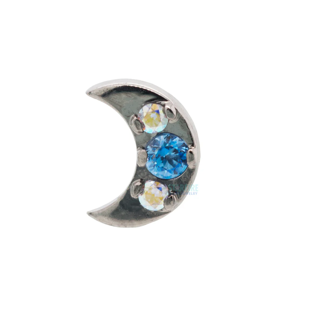 threadless: "Luna" with Faceted Gems End - custom color combos - Image 3