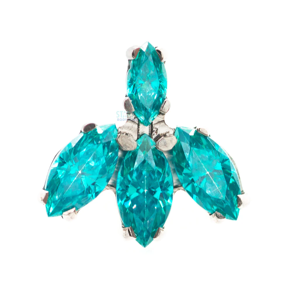 threadless: Marquise Fan #8 Faceted Gems End - Image 5