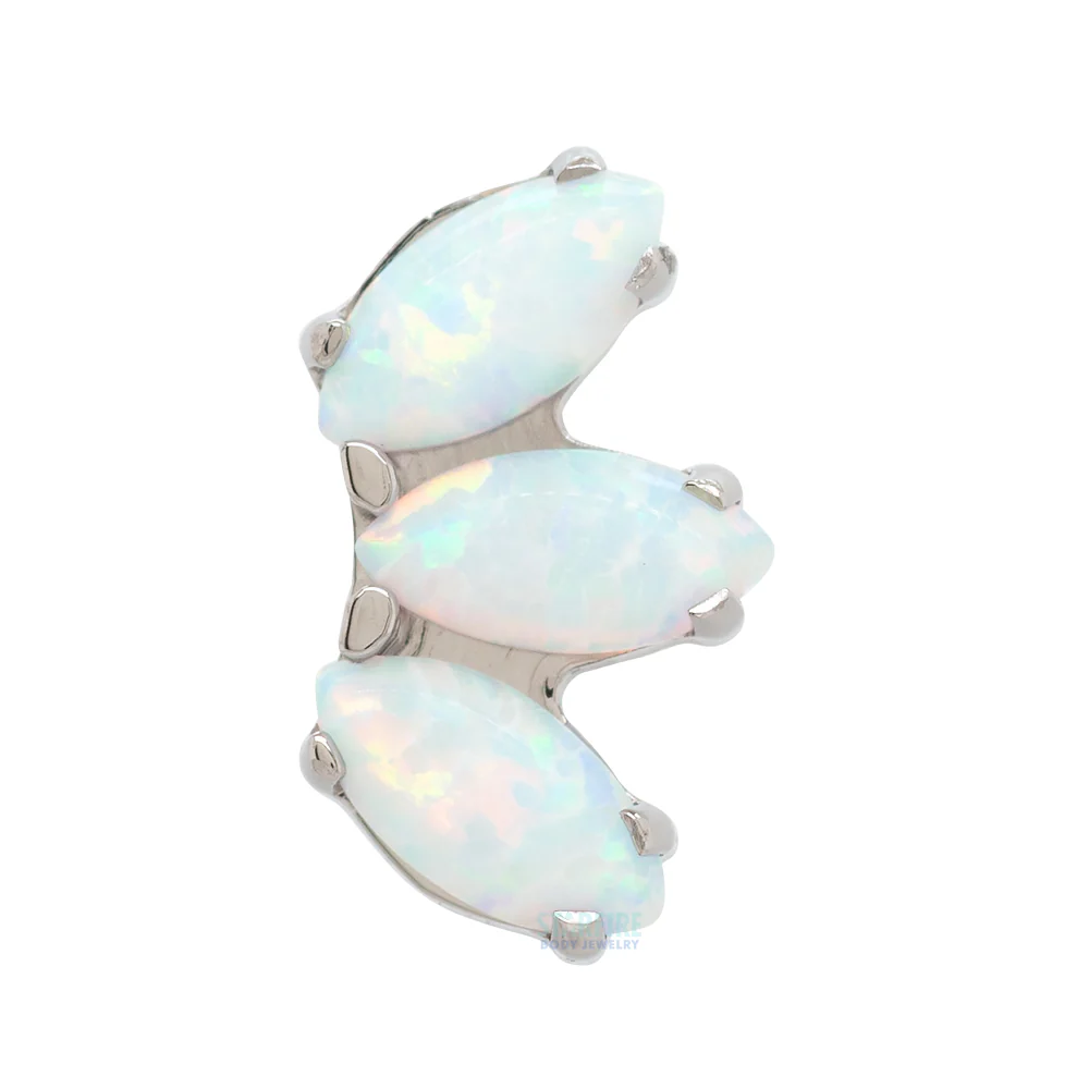 threadless: Marquise Fan with Opal End - Image 2