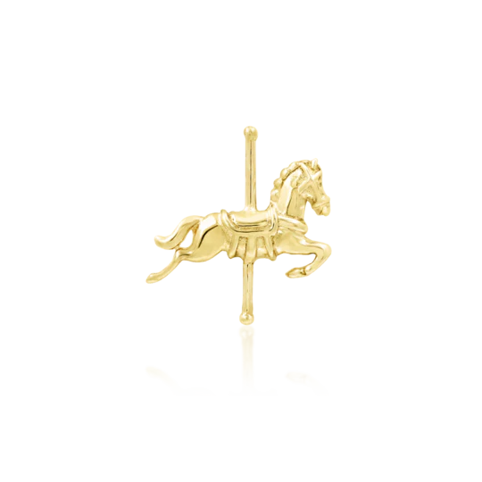 threadless: "Pony Ride" End in Gold - Image 3