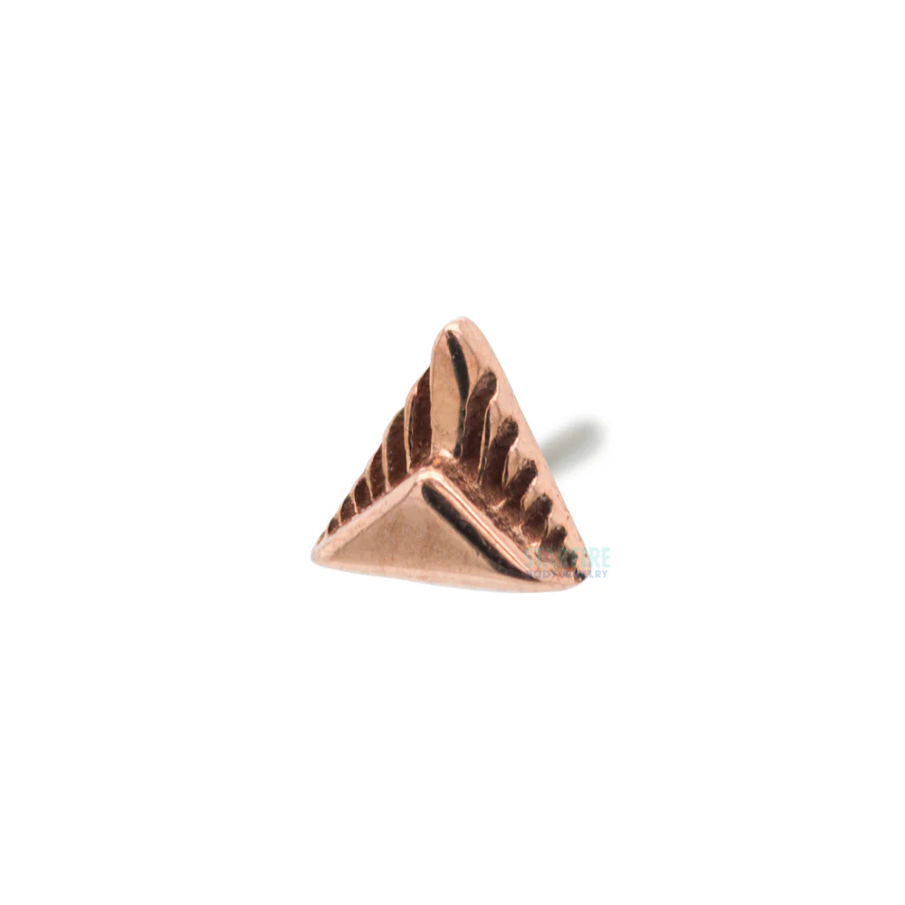 threadless: "Summit" Pin in Gold - Image 4