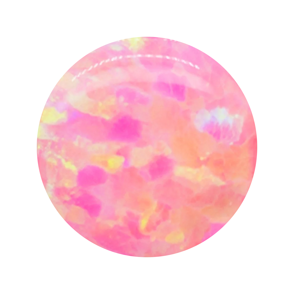 'Tres Jolie' Round Opal Navel Curve - Image 17