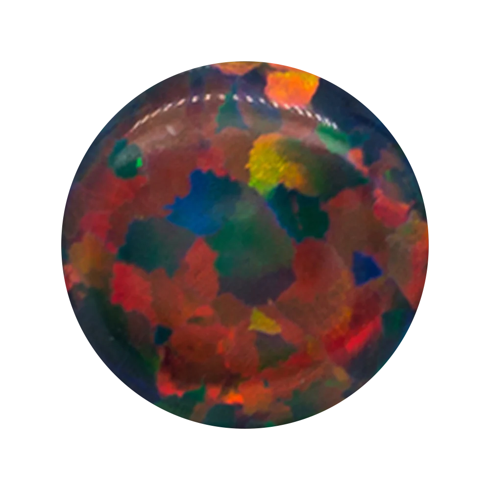 'Tres Jolie' Round Opal Navel Curve - Image 25