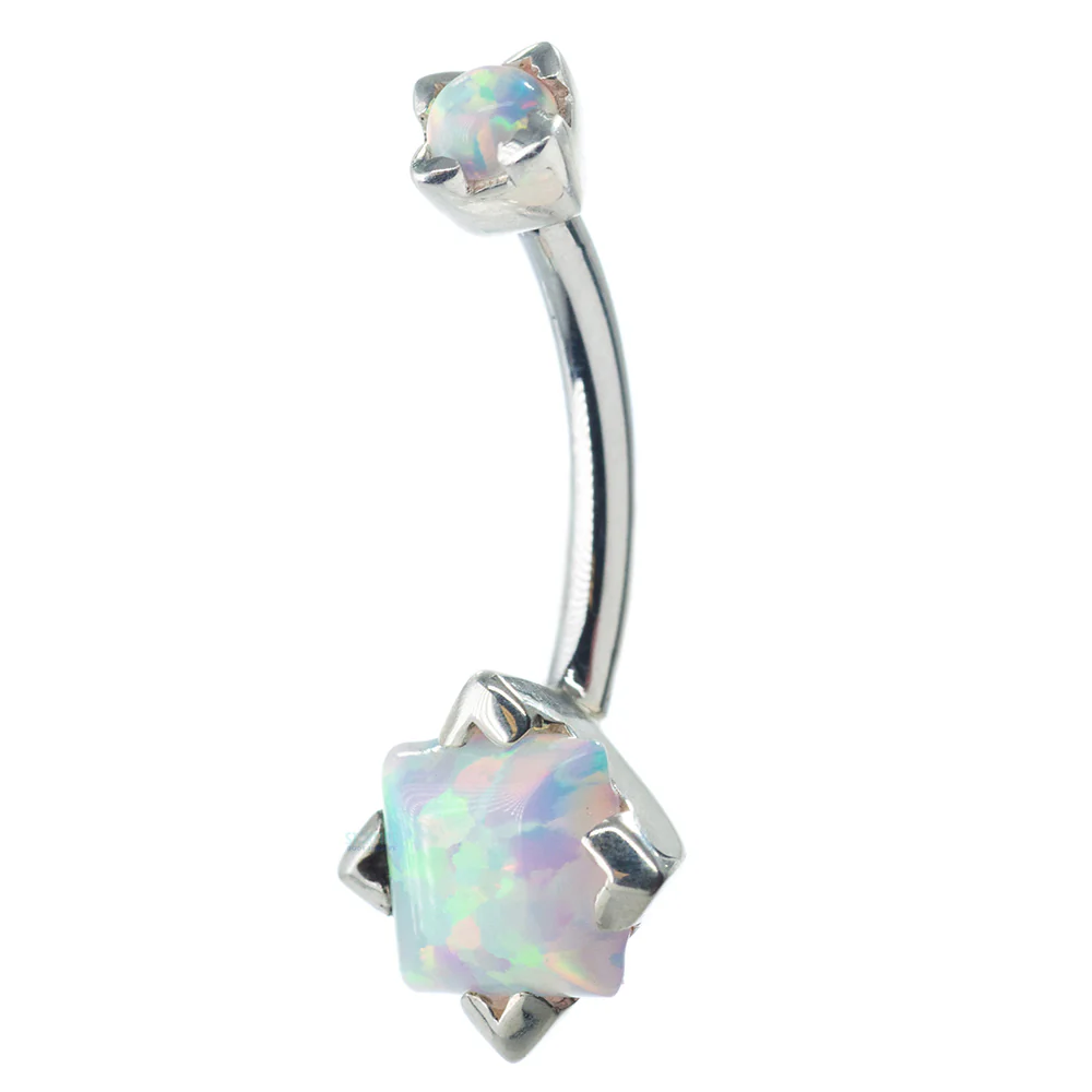 'Tres Jolie' Square / Princess Opal Navel Curve - Image 3