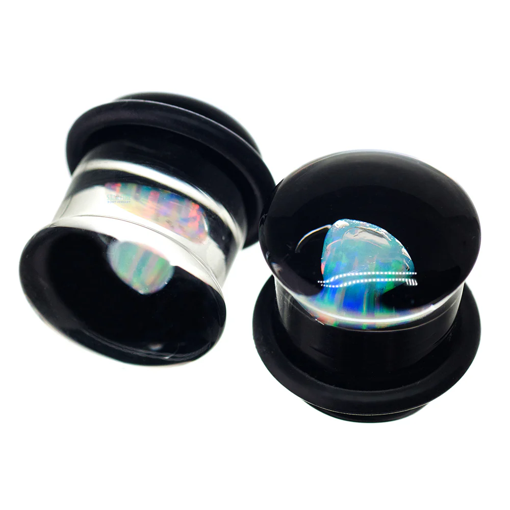 Trillion Opal in Glass Plugs - Image 3
